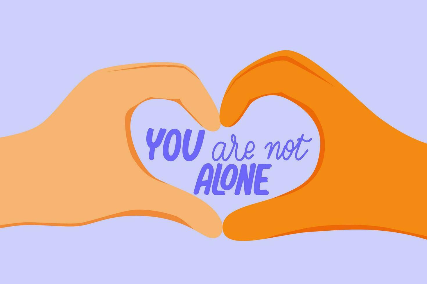 You Are Not Alone Apparel