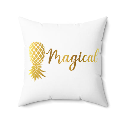 Magical Spun Polyester Square Pillow