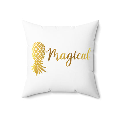 Magical Spun Polyester Square Pillow