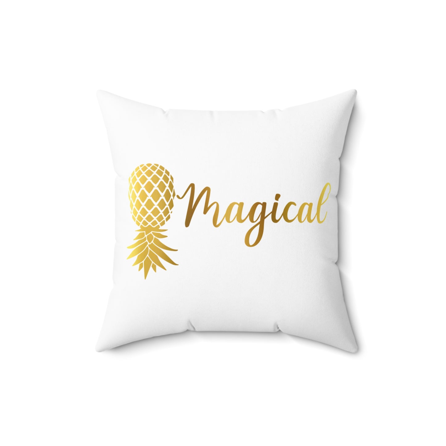 Magical Spun Polyester Square Pillow