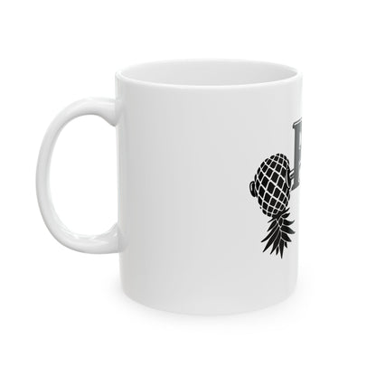 Pineapple Fitness Ceramic Mug, (11oz, 15oz)