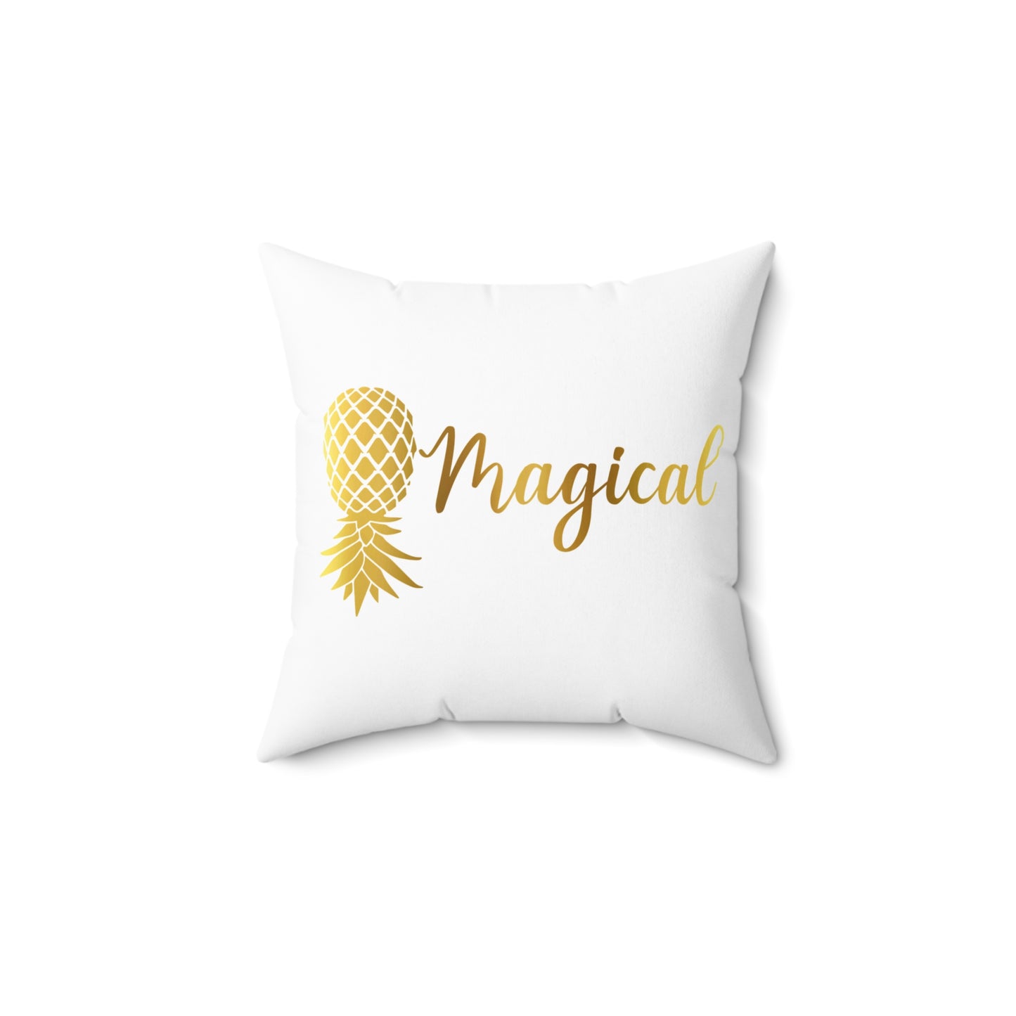 Magical Spun Polyester Square Pillow